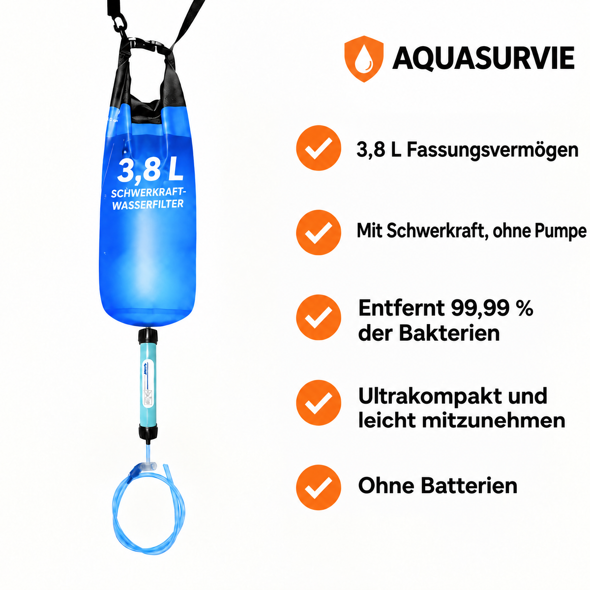 AQUA-GS1 Wasserfilter-Set